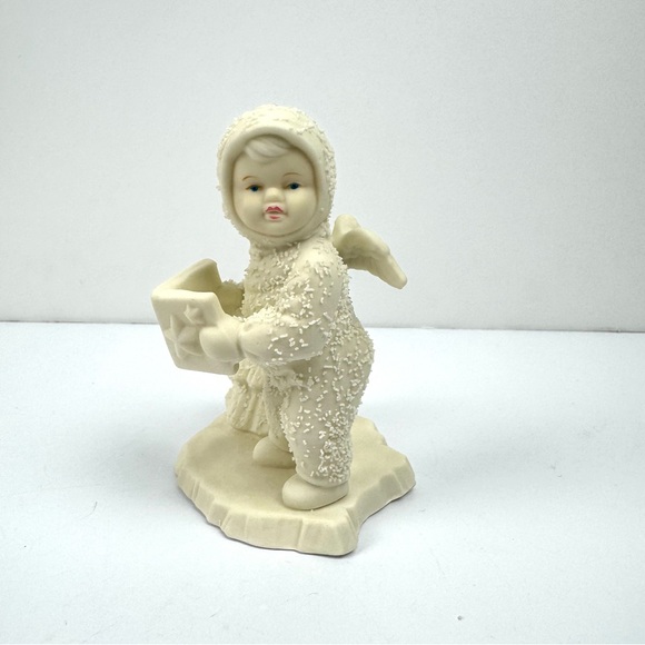 Vintage Department 56 Snowbabies Angel TWINKLE LITTLE STAR Book Christmas Tree - Picture 2 of 6